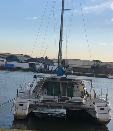 Catamaran at the club