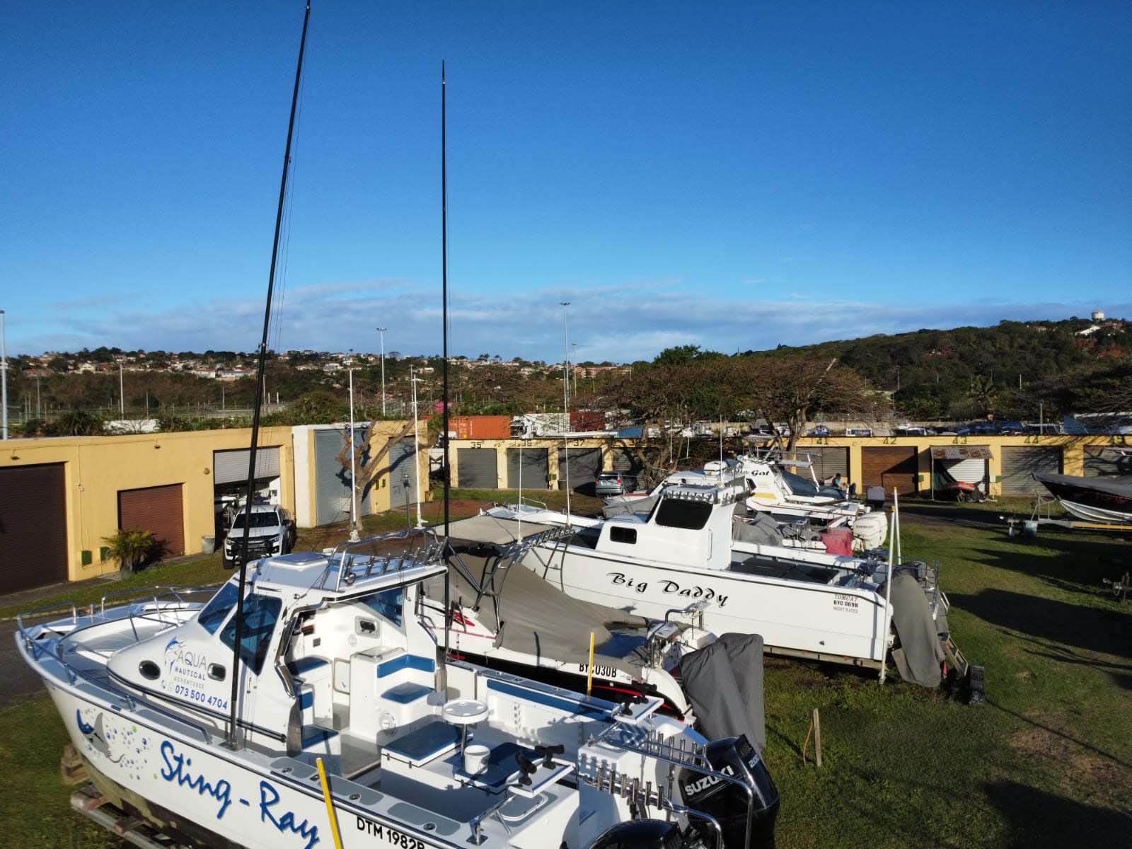 Powerboat facilities